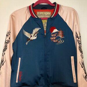 Superdry Suikajan Embroidered Bomber Jacket